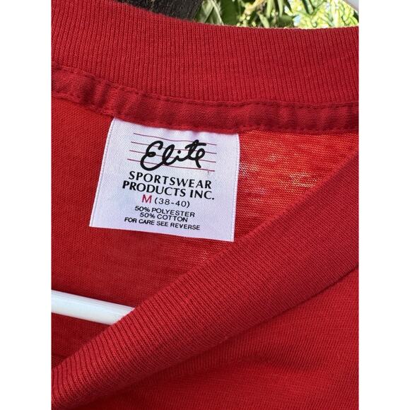 Vintage Tropic Safari Zebra Graphic Tee – Philadelphia 1986 Elite Sportswear, M - Picture 4 of 5